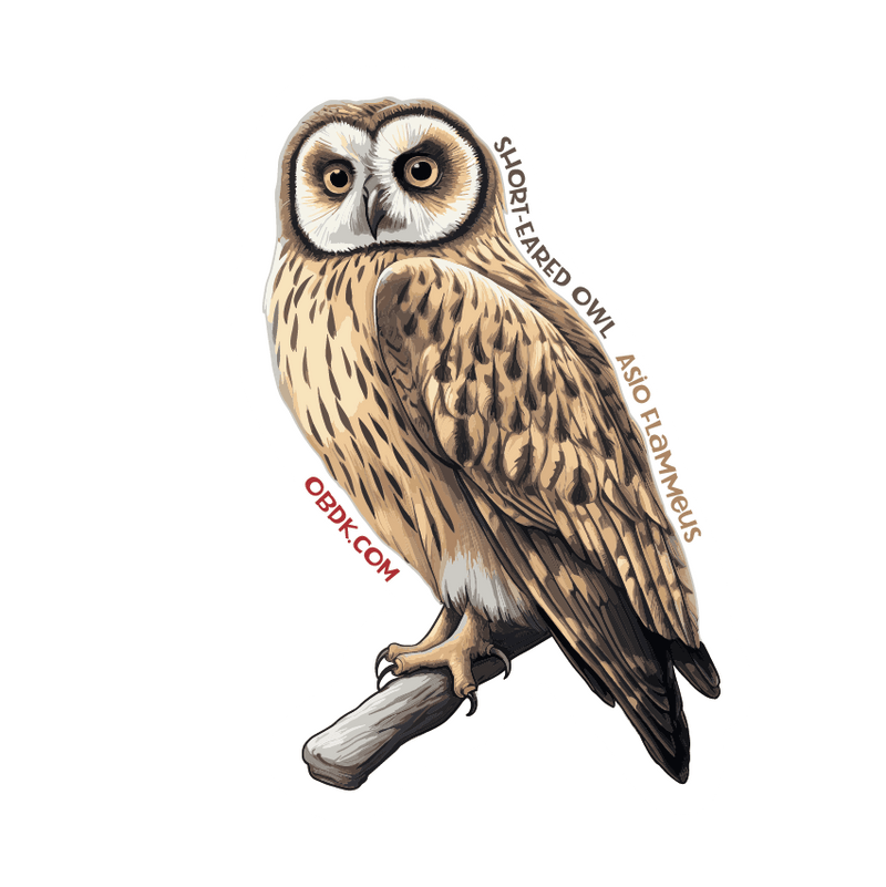 The Distinctive Flight Plan of The Short Eared Owl