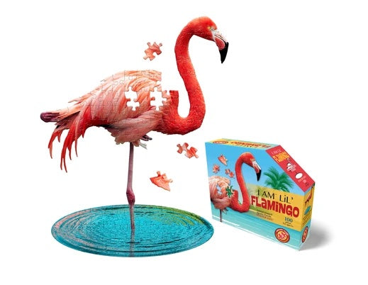 Madd Capp Puzzles Jr 100 Piece: I AM LiL' Flamingo