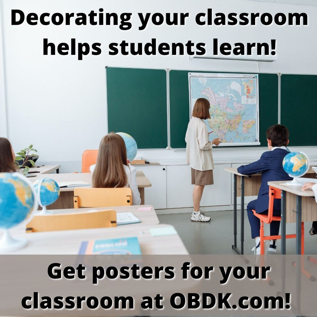 Decorating Your Classrooms Helps Students Learn!
