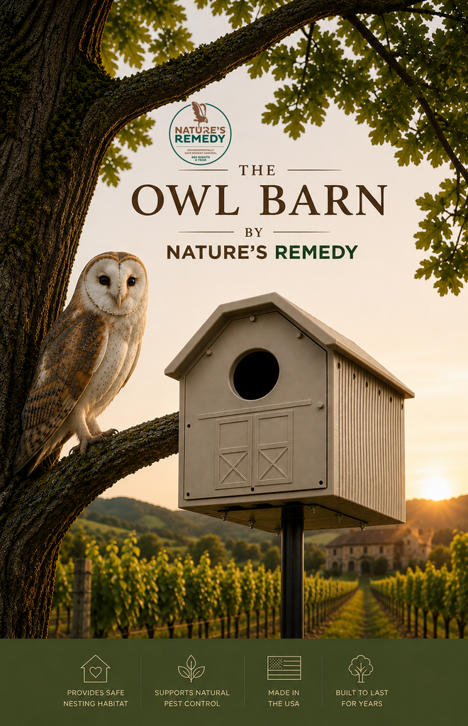 The Owl Barn™: Premium Barn Owl Nesting Box (includes shipping)