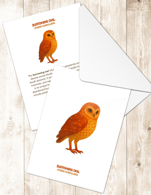 Burrowing Greeting Cards in 3 Styles