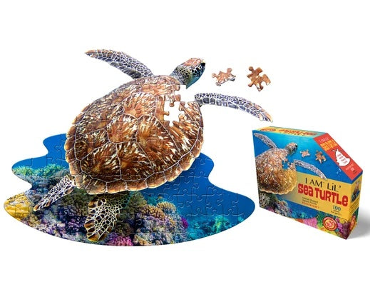 Madd Capp Puzzles Jr 100 Piece: I AM LiL' Sea Turtle