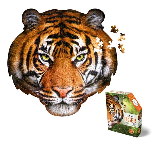 Madd Capp Puzzles 300 Pieces: I AM Tiger – Owl Brand Discovery Kits